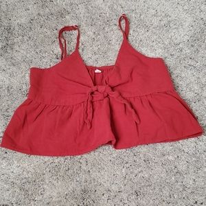 Romwe crop top size medium